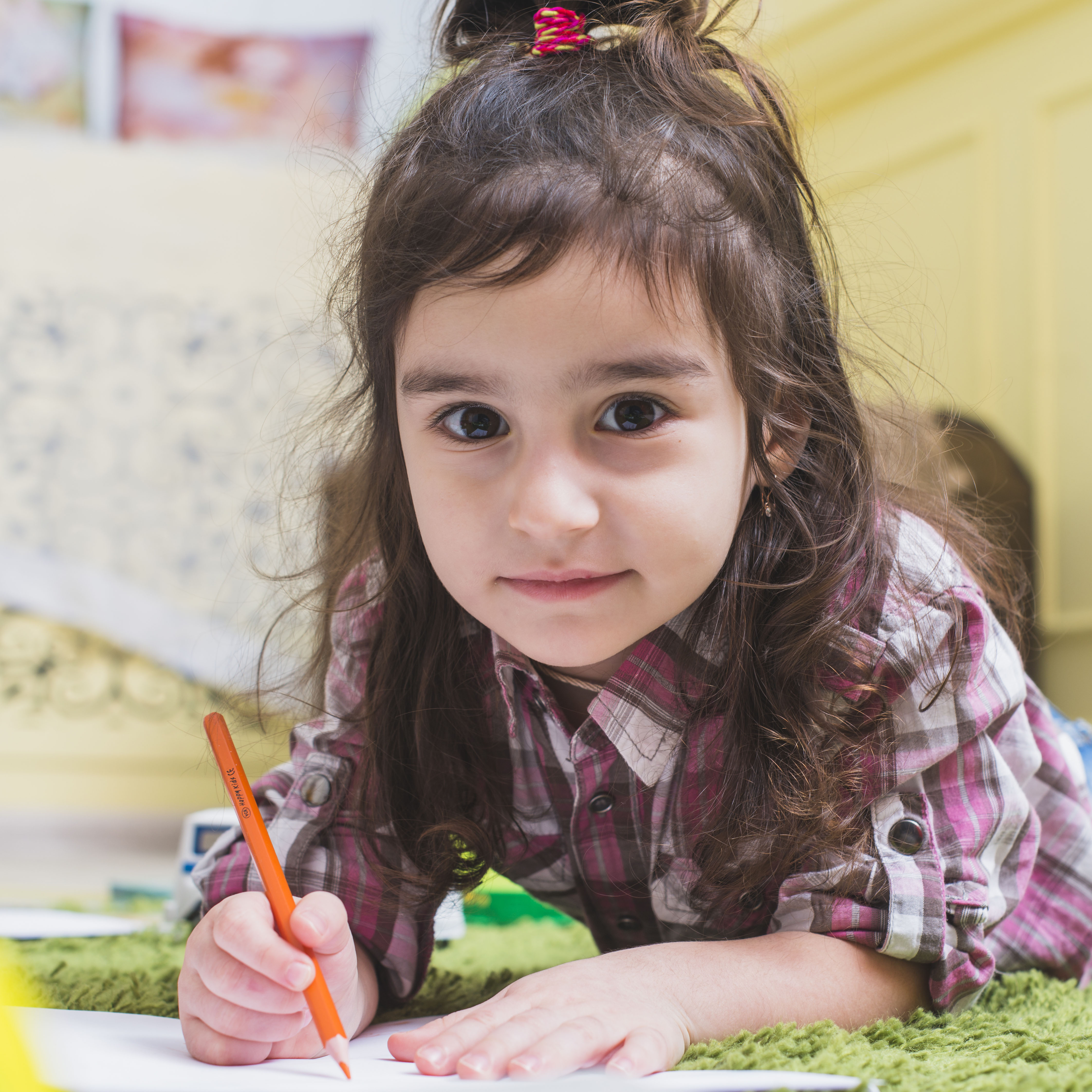 Children painting
